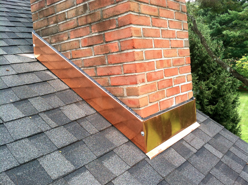 Alpha Roofing Industries, Metal Roofing Around Chimney